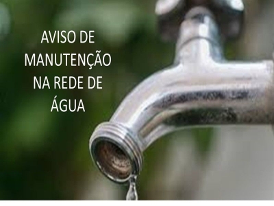 AVISO DE MANUTENÇÃO