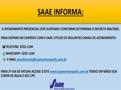 COMUNICADO IMPORTANTE